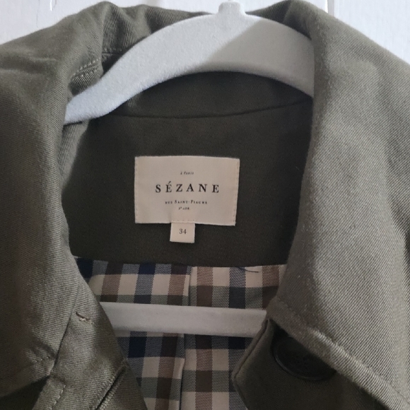 Sezane Jackets & Blazers - Sézane Clyde Trench Coat Size 34 US Size 2